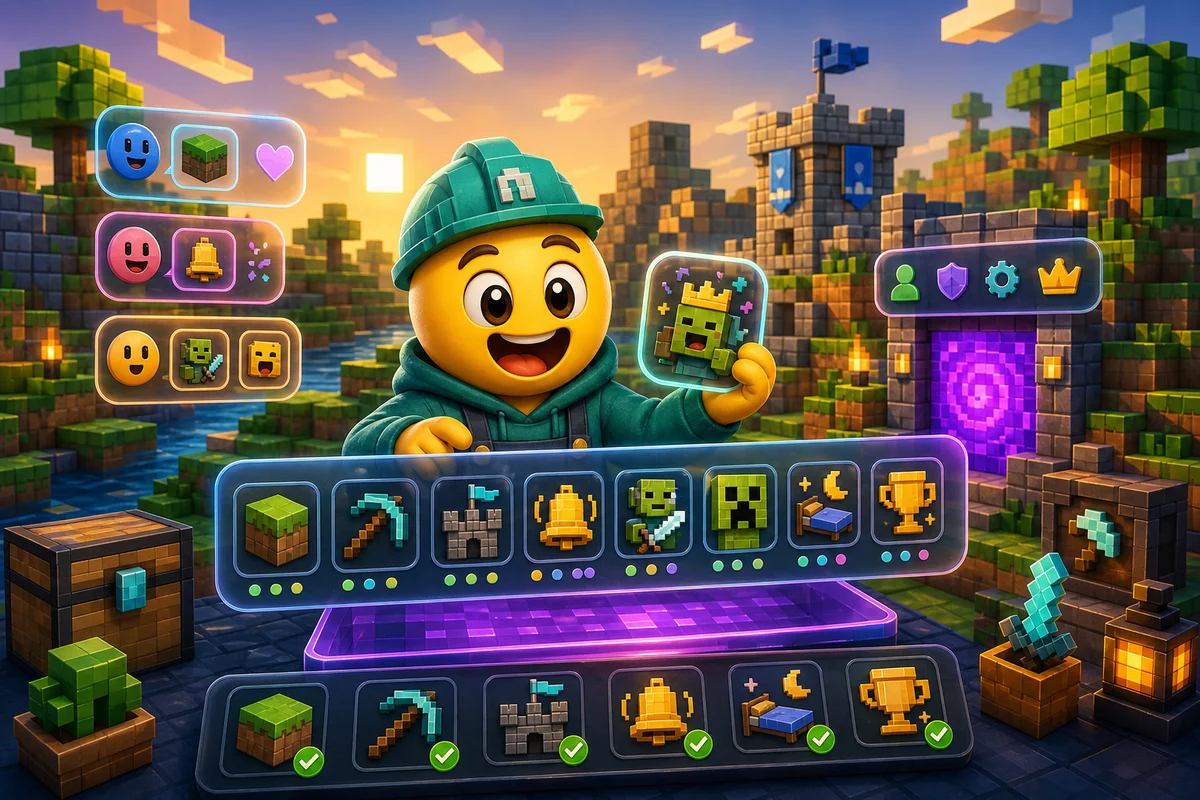 Discord Emoji Pack for Minecraft Servers illustration